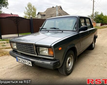 Серый ВАЗ 2107, объемом двигателя 1.6 л и пробегом 90 тыс. км за 1200 $, фото 1 на Automoto.ua