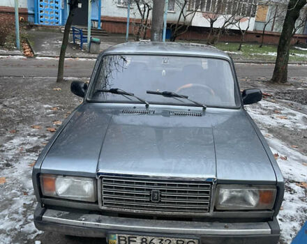 Серый ВАЗ 2107, объемом двигателя 1.57 л и пробегом 100 тыс. км за 1500 $, фото 1 на Automoto.ua