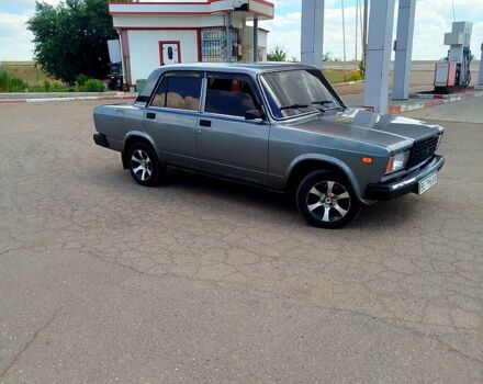 Серый ВАЗ 2107, объемом двигателя 1.6 л и пробегом 70 тыс. км за 1500 $, фото 1 на Automoto.ua