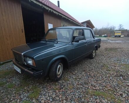 Сірий ВАЗ 2107, об'ємом двигуна 1.6 л та пробігом 67 тис. км за 1300 $, фото 1 на Automoto.ua