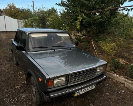 Сірий ВАЗ 2107, об'ємом двигуна 0 л та пробігом 12 тис. км за 1000 $, фото 1 на Automoto.ua