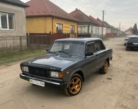 Сірий ВАЗ 2107, об'ємом двигуна 1.6 л та пробігом 98 тис. км за 850 $, фото 1 на Automoto.ua