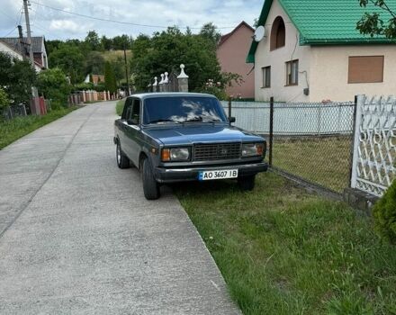 Серый ВАЗ 2107, объемом двигателя 1.6 л и пробегом 38 тыс. км за 2850 $, фото 1 на Automoto.ua