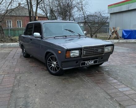 Серый ВАЗ 2107, объемом двигателя 1.5 л и пробегом 3 тыс. км за 565 $, фото 1 на Automoto.ua