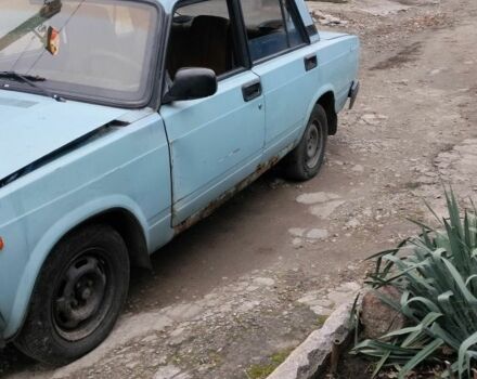 Синий ВАЗ 2107, объемом двигателя 1.3 л и пробегом 342 тыс. км за 332 $, фото 1 на Automoto.ua