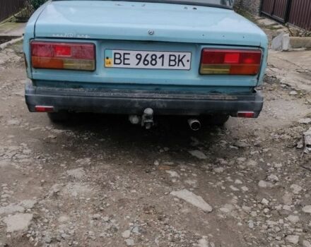 Синий ВАЗ 2107, объемом двигателя 1.3 л и пробегом 342 тыс. км за 332 $, фото 6 на Automoto.ua