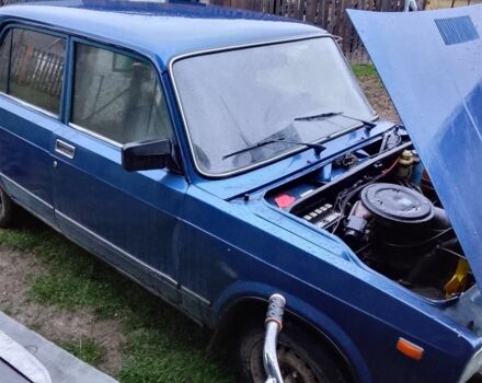 Синий ВАЗ 2107, объемом двигателя 5 л и пробегом 80 тыс. км за 600 $, фото 5 на Automoto.ua