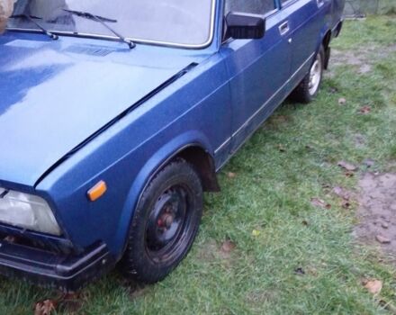 Синий ВАЗ 2107, объемом двигателя 5 л и пробегом 80 тыс. км за 600 $, фото 3 на Automoto.ua