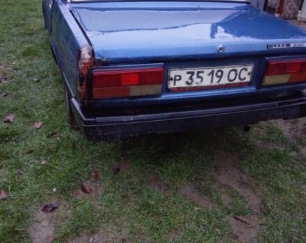 Синий ВАЗ 2107, объемом двигателя 5 л и пробегом 80 тыс. км за 550 $, фото 1 на Automoto.ua