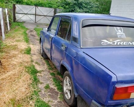 Синий ВАЗ 2107, объемом двигателя 0 л и пробегом 100 тыс. км за 605 $, фото 5 на Automoto.ua