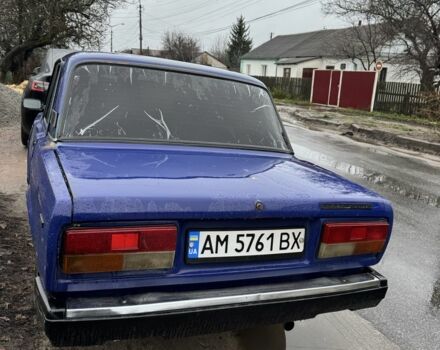 Синий ВАЗ 2107, объемом двигателя 1.5 л и пробегом 3 тыс. км за 714 $, фото 2 на Automoto.ua