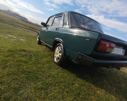 Синий ВАЗ 2107, объемом двигателя 1.5 л и пробегом 346 тыс. км за 1066 $, фото 3 на Automoto.ua