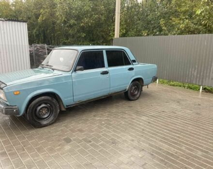 Синий ВАЗ 2107, объемом двигателя 1.5 л и пробегом 135 тыс. км за 631 $, фото 1 на Automoto.ua