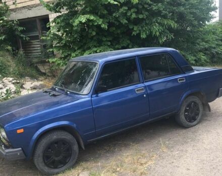 Синий ВАЗ 2107, объемом двигателя 1.5 л и пробегом 1 тыс. км за 1000 $, фото 1 на Automoto.ua