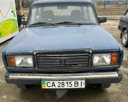 Синий ВАЗ 2107, объемом двигателя 1.5 л и пробегом 272 тыс. км за 430 $, фото 1 на Automoto.ua