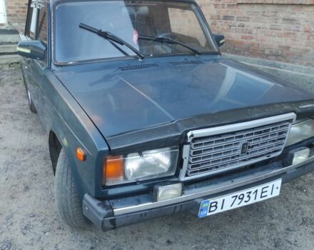 Синий ВАЗ 2107, объемом двигателя 1.5 л и пробегом 59 тыс. км за 1329 $, фото 5 на Automoto.ua