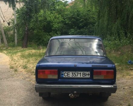 Синий ВАЗ 2107, объемом двигателя 1.5 л и пробегом 1 тыс. км за 1000 $, фото 3 на Automoto.ua