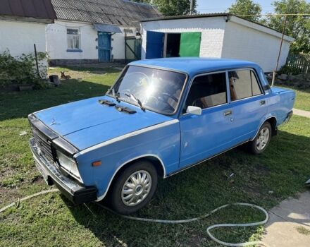 Синій ВАЗ 2107, об'ємом двигуна 2 л та пробігом 3 тис. км за 485 $, фото 1 на Automoto.ua