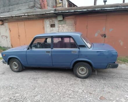 Синий ВАЗ 2107, объемом двигателя 1.5 л и пробегом 120 тыс. км за 750 $, фото 6 на Automoto.ua