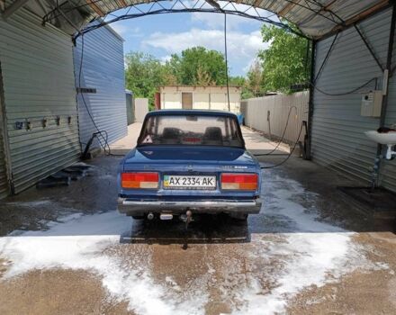 Синий ВАЗ 2107, объемом двигателя 1.5 л и пробегом 120 тыс. км за 750 $, фото 2 на Automoto.ua