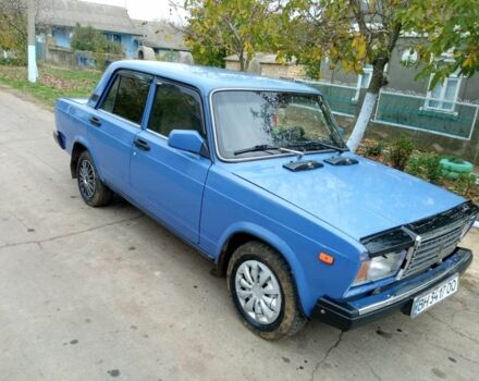 Синий ВАЗ 2107, объемом двигателя 1.5 л и пробегом 90 тыс. км за 850 $, фото 2 на Automoto.ua