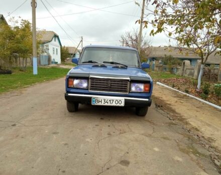 Синий ВАЗ 2107, объемом двигателя 1.5 л и пробегом 90 тыс. км за 850 $, фото 1 на Automoto.ua