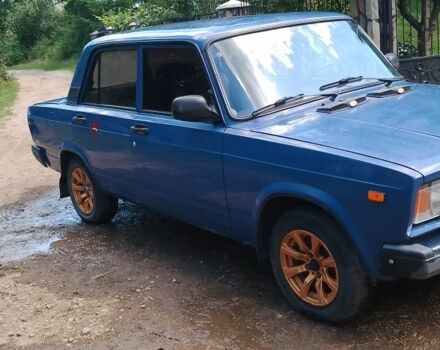 Синий ВАЗ 2107, объемом двигателя 1.5 л и пробегом 2 тыс. км за 1400 $, фото 1 на Automoto.ua