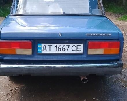 Синий ВАЗ 2107, объемом двигателя 1.5 л и пробегом 2 тыс. км за 1500 $, фото 5 на Automoto.ua