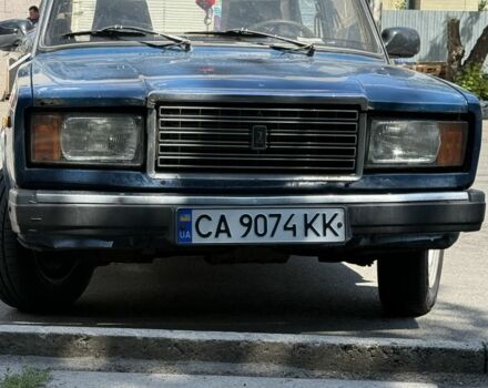 Синий ВАЗ 2107, объемом двигателя 1.5 л и пробегом 37 тыс. км за 700 $, фото 1 на Automoto.ua