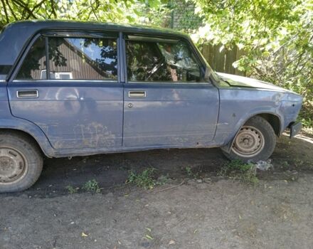 Синій ВАЗ 2107, об'ємом двигуна 0 л та пробігом 80 тис. км за 485 $, фото 1 на Automoto.ua