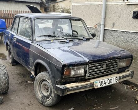 Синий ВАЗ 2107, объемом двигателя 0 л и пробегом 80 тыс. км за 355 $, фото 1 на Automoto.ua