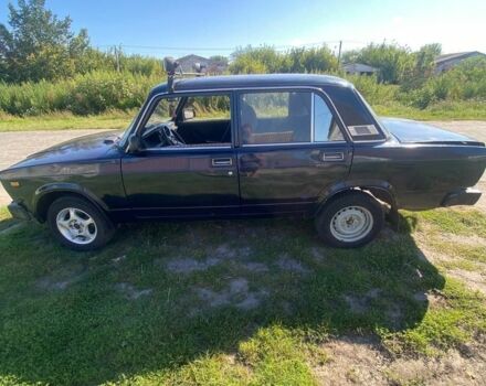 Синий ВАЗ 2107, объемом двигателя 1 л и пробегом 250 тыс. км за 400 $, фото 3 на Automoto.ua