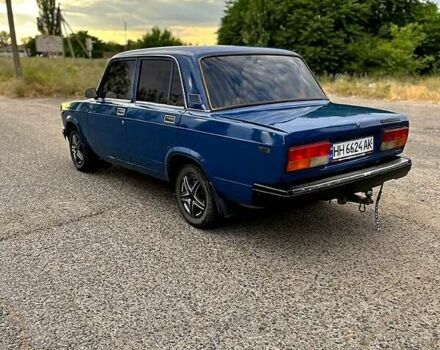 Синій ВАЗ 2107, об'ємом двигуна 1.5 л та пробігом 150 тис. км за 1200 $, фото 1 на Automoto.ua