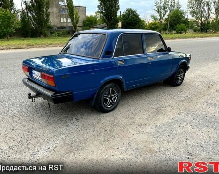 Синий ВАЗ 2107, объемом двигателя 1.5 л и пробегом 150 тыс. км за 1200 $, фото 4 на Automoto.ua