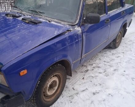 Синий ВАЗ 2107, объемом двигателя 1 л и пробегом 3 тыс. км за 581 $, фото 2 на Automoto.ua