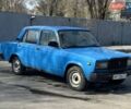 Синий ВАЗ 2107, объемом двигателя 1.45 л и пробегом 300 тыс. км за 400 $, фото 1 на Automoto.ua
