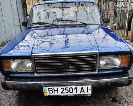 Синій ВАЗ 2107, об'ємом двигуна 1.45 л та пробігом 190 тис. км за 950 $, фото 4 на Automoto.ua