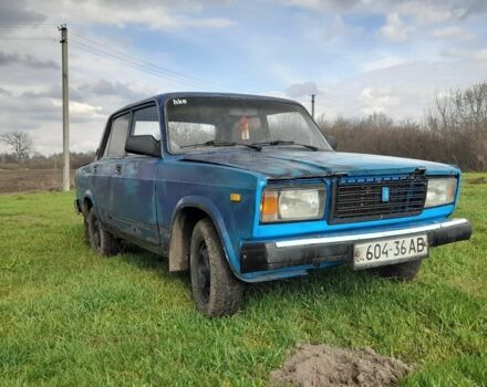 Синий ВАЗ 2107, объемом двигателя 1.5 л и пробегом 777 тыс. км за 357 $, фото 6 на Automoto.ua