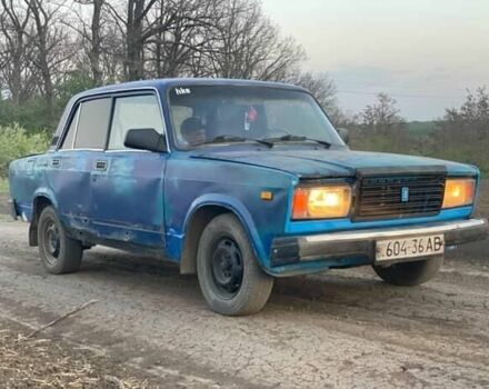 Синий ВАЗ 2107, объемом двигателя 1.5 л и пробегом 777 тыс. км за 357 $, фото 3 на Automoto.ua
