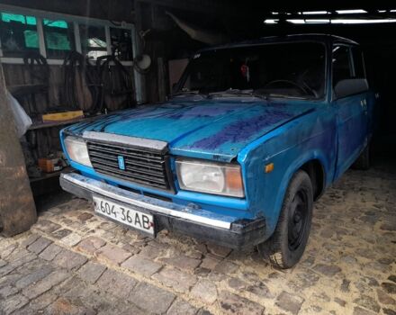 Синий ВАЗ 2107, объемом двигателя 1.5 л и пробегом 777 тыс. км за 357 $, фото 2 на Automoto.ua