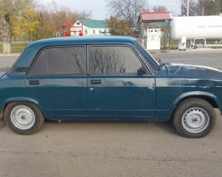 Синий ВАЗ 2107, объемом двигателя 1.5 л и пробегом 100 тыс. км за 953 $, фото 1 на Automoto.ua