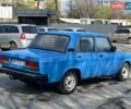 Синий ВАЗ 2107, объемом двигателя 1.45 л и пробегом 300 тыс. км за 400 $, фото 1 на Automoto.ua
