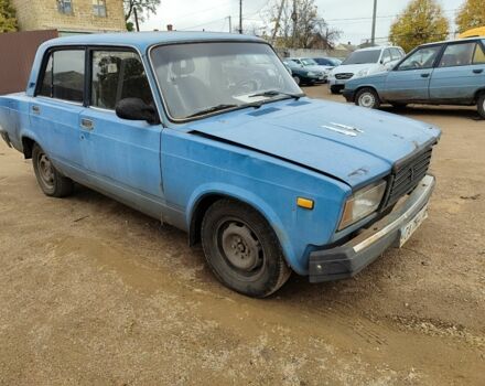 Синий ВАЗ 2107, объемом двигателя 0 л и пробегом 200 тыс. км за 359 $, фото 2 на Automoto.ua