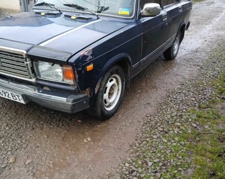 Синий ВАЗ 2107, объемом двигателя 1.5 л и пробегом 210 тыс. км за 500 $, фото 2 на Automoto.ua