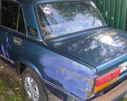 Синий ВАЗ 2107, объемом двигателя 1.5 л и пробегом 320 тыс. км за 1000 $, фото 2 на Automoto.ua