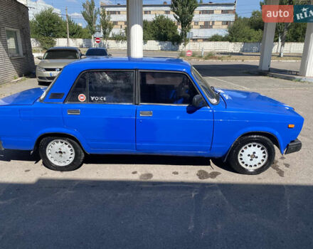 Синий ВАЗ 2107, объемом двигателя 1.5 л и пробегом 42 тыс. км за 1500 $, фото 1 на Automoto.ua