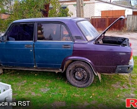 Синий ВАЗ 2107, объемом двигателя 1.5 л и пробегом 100 тыс. км за 480 $, фото 1 на Automoto.ua