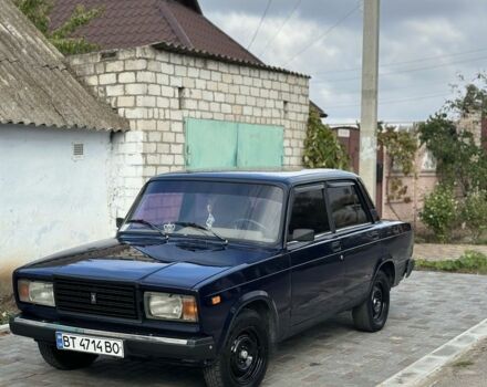 Синий ВАЗ 2107, объемом двигателя 1.5 л и пробегом 10 тыс. км за 1350 $, фото 12 на Automoto.ua