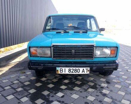 Синий ВАЗ 2107, объемом двигателя 0 л и пробегом 1 тыс. км за 700 $, фото 4 на Automoto.ua