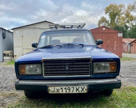 Синий ВАЗ 2107, объемом двигателя 1.5 л и пробегом 140 тыс. км за 700 $, фото 1 на Automoto.ua